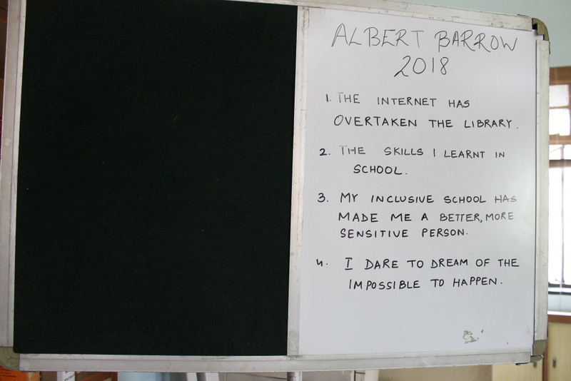 Albert Barrow Essay Writing Competition Category I