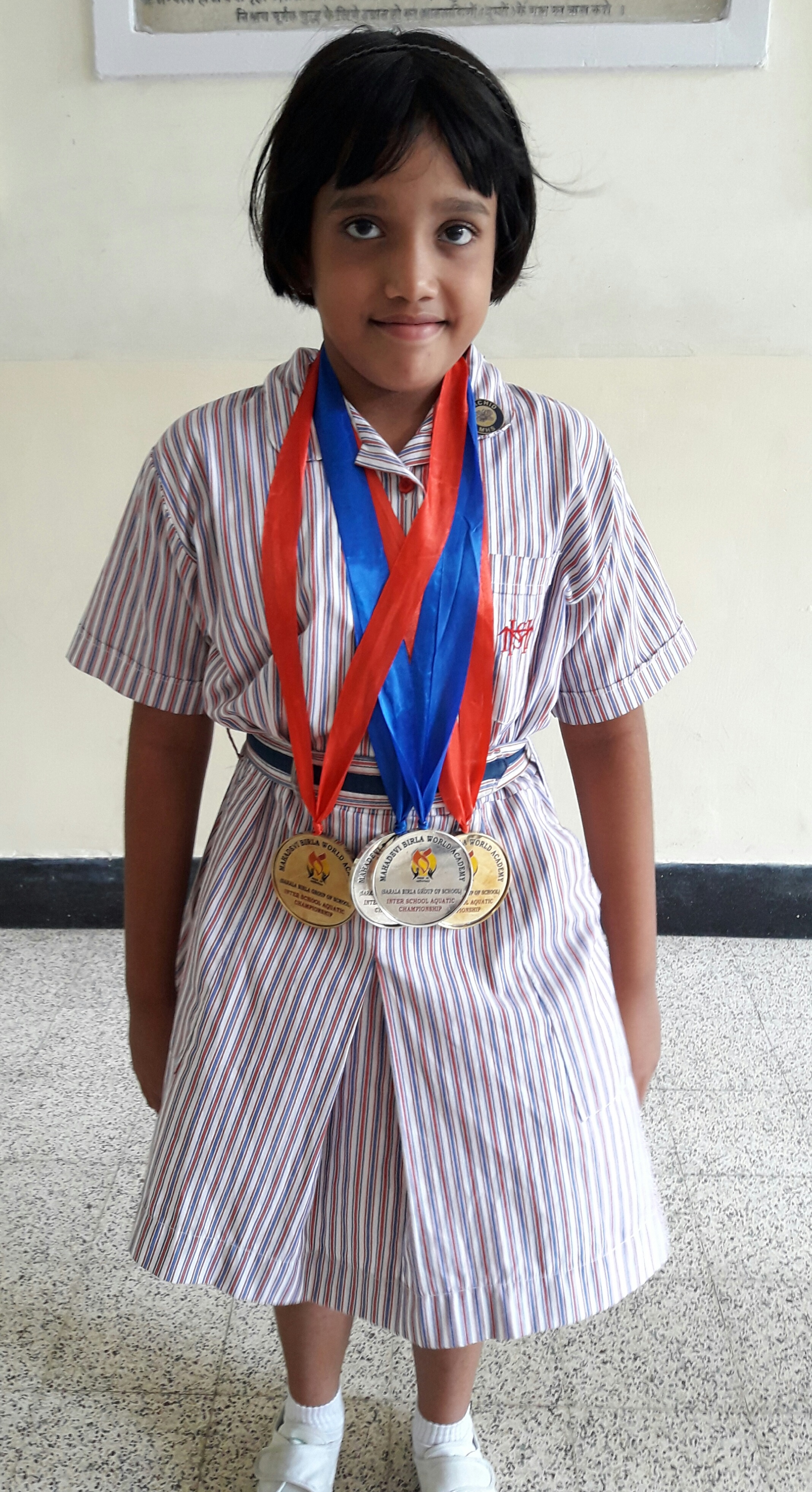 Achievements of Aishani Sarkar in Swimming