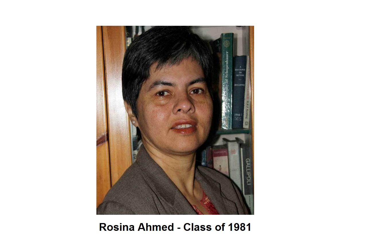 Rosina Ahmed