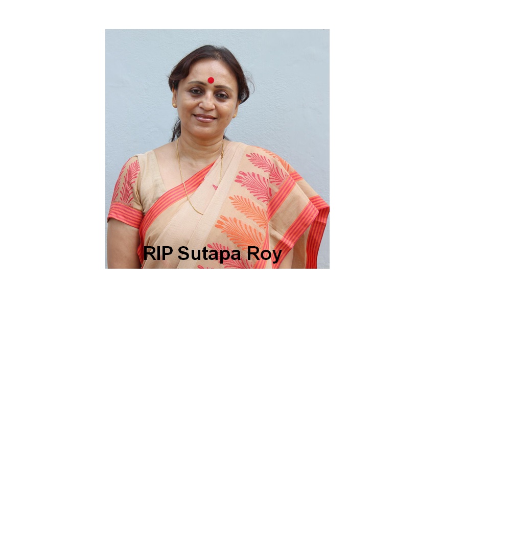 Memorial Service for Ms. Sutapa Roy
