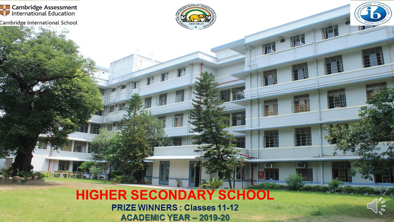 Higher Secondary Prize Winners 2019 - 2020