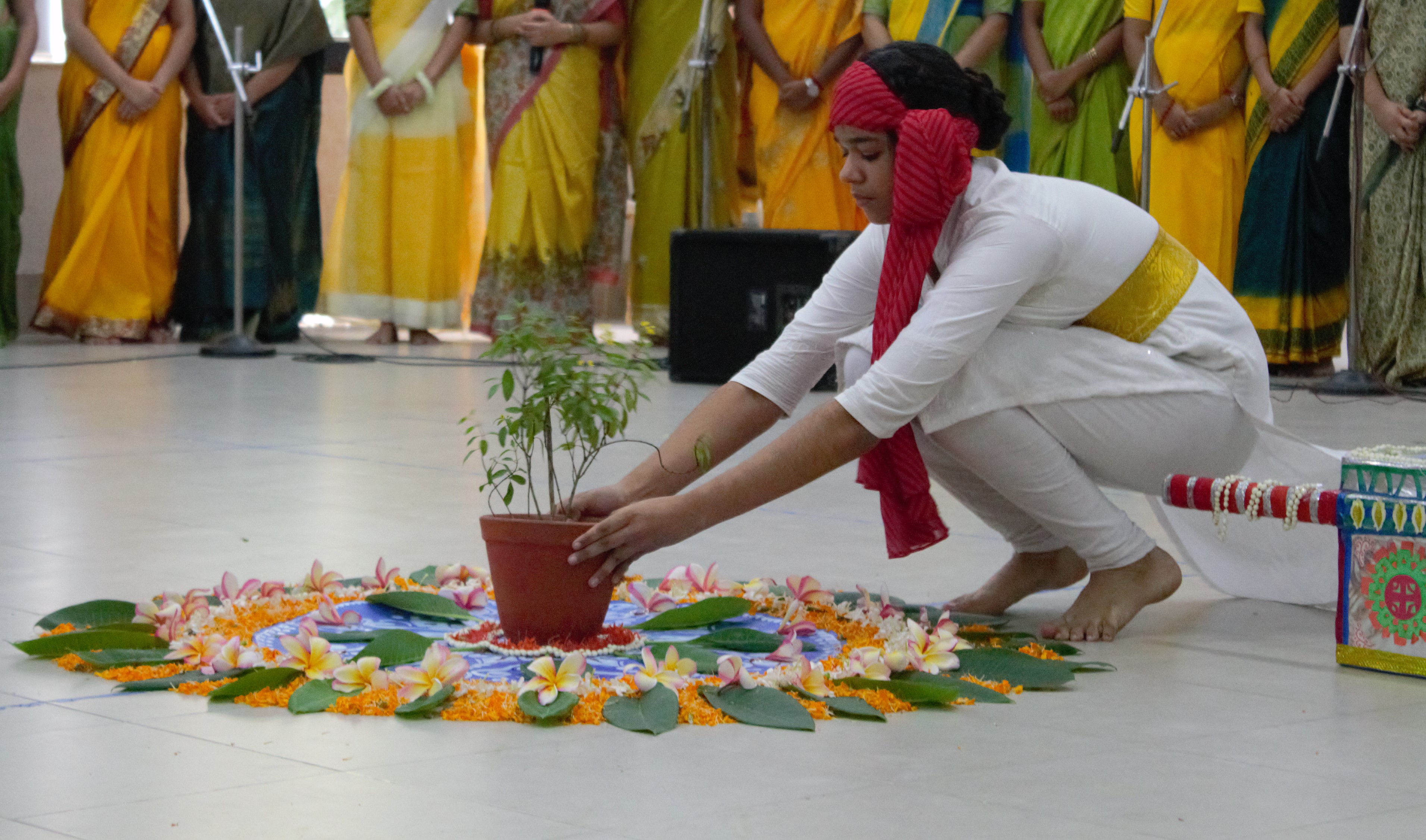 ‘Vriksharopan Utsav’( Tree Planting Ceremony) - A celebration of the sacred communion between Nature and the Human Soul