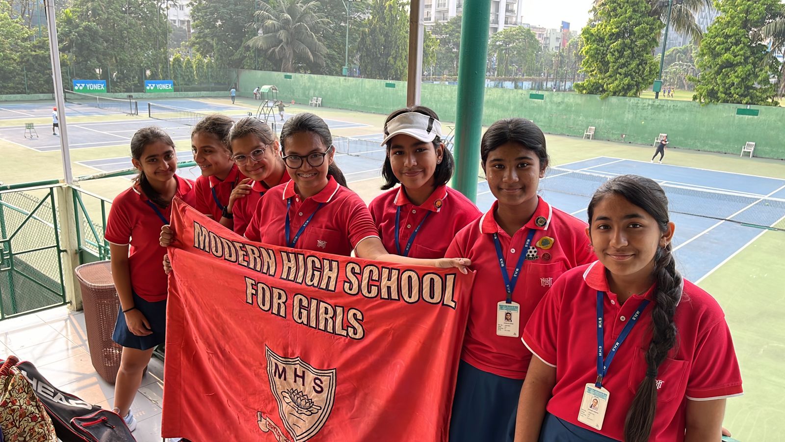 Interschool Tennis Tournament was held on 27th March to 30th March 2023 at Tennis complex Salt Lake
