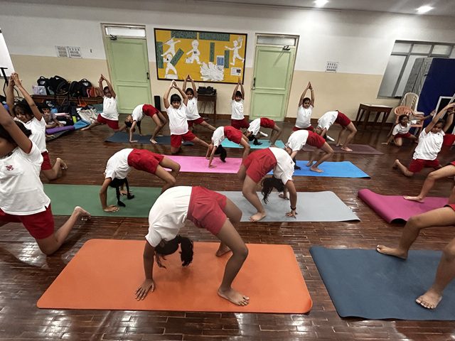 International Yoga Day 2025 – MHS for Girls